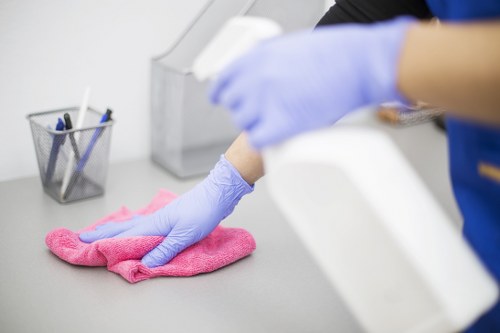 Post-construction cleaning for a Docklands apartment interior