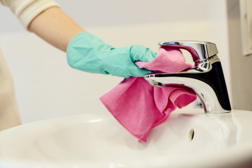 Experienced carpet cleaners working in Docklands residential and commercial spaces
