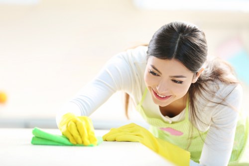 Commercial carpet cleaning service for Docklands workspace