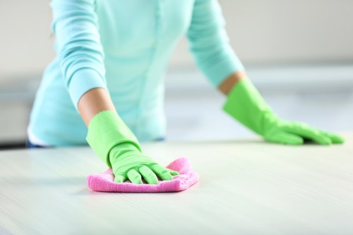 Commercial move in cleaning for an office space in Docklands