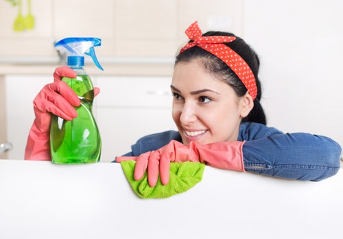 Office deep cleaning for a Docklands commercial workspace